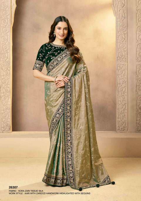Viscose Wedding Saree