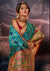 Teal Blue Festive Wear Rangkart Silk Saree With Tassels