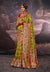 Green Festive Wear Rangkart Silk Saree With Tassels